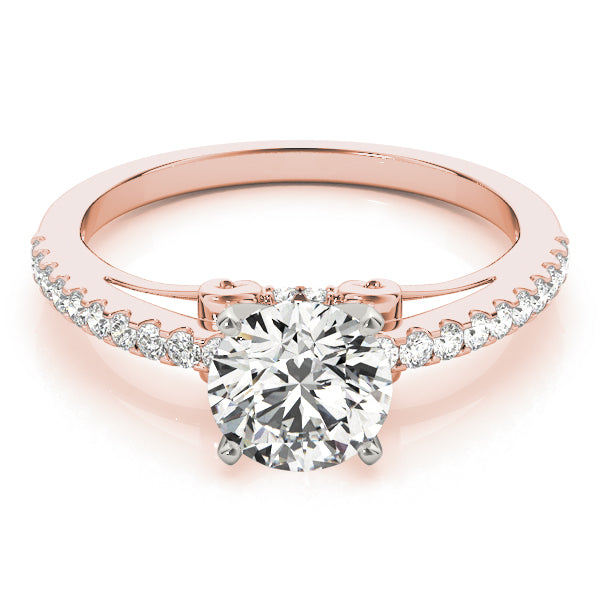 Single Row Prong Set Diamond Engagement Ring · 0.18 ct tw