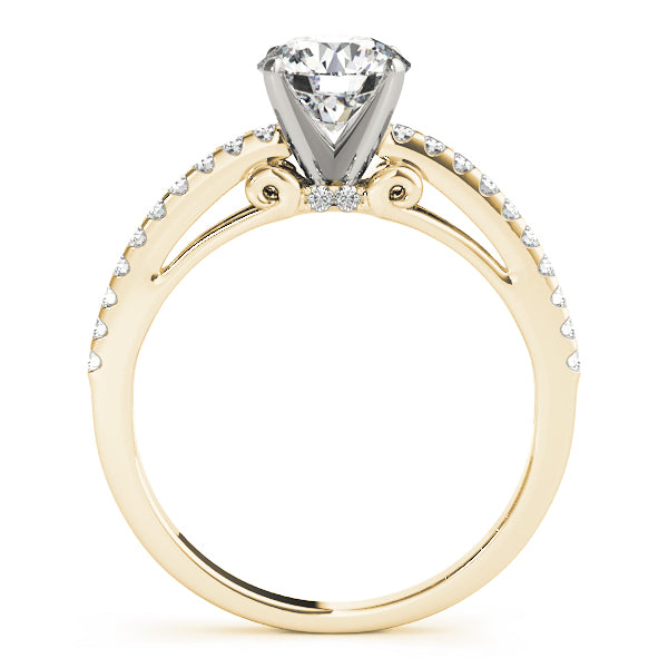 Single Row Prong Set Diamond Engagement Ring · 0.18 ct tw