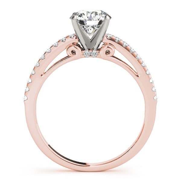 Single Row Prong Set Diamond Engagement Ring · 0.18 ct tw
