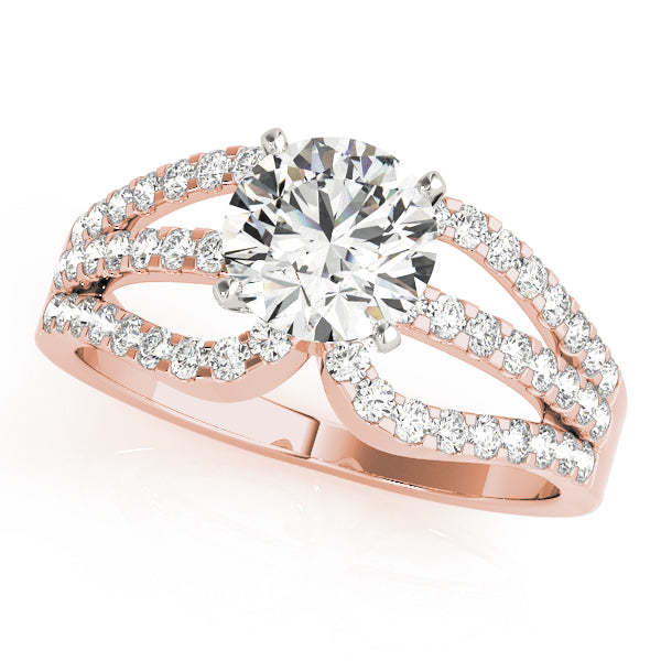 Multi-Row Diamond Engagement Ring · 0.52 ct tw