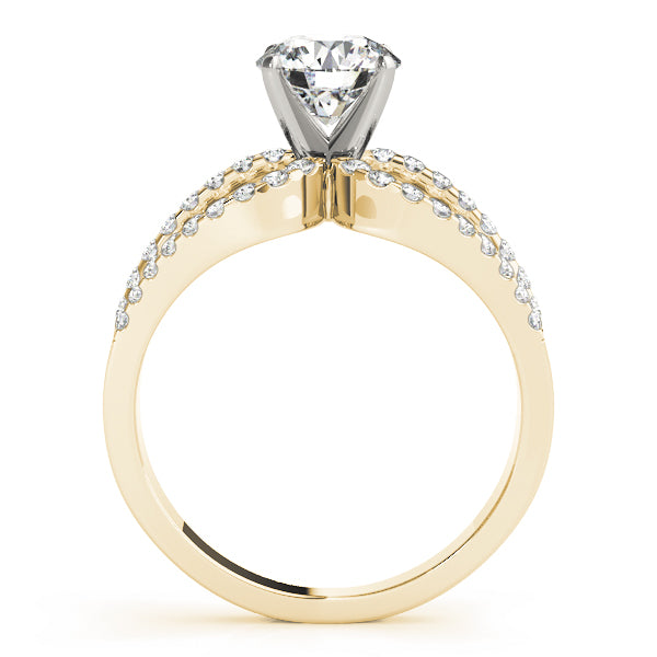Multi-Row Diamond Engagement Ring · 0.52 ct tw