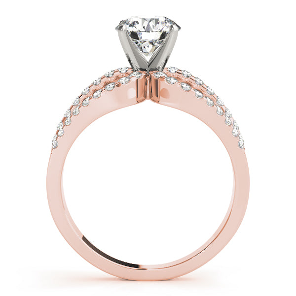 Multi-Row Diamond Engagement Ring · 0.52 ct tw