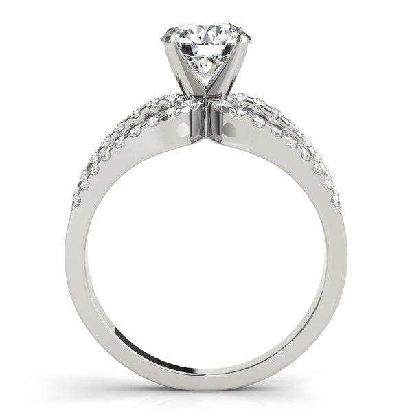 Multi-Row Diamond Engagement Ring · 0.52 ct tw