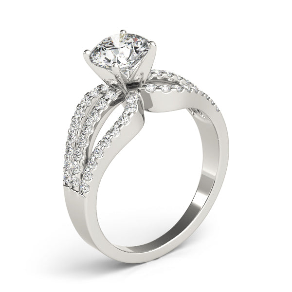 Multi-Row Diamond Engagement Ring · 0.52 ct tw