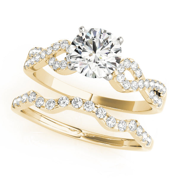 Multi-Row Diamond Engagement Ring · 0.16 ct tw
