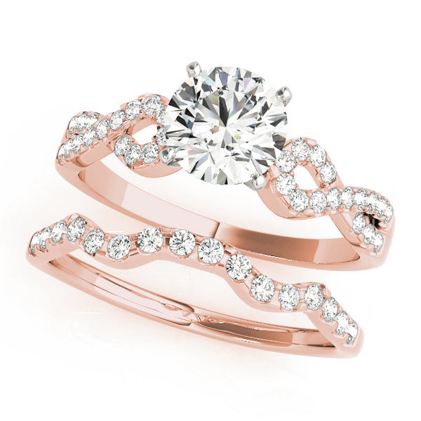 Multi-Row Diamond Engagement Ring · 0.16 ct tw
