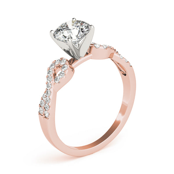 Multi-Row Diamond Engagement Ring · 0.16 ct tw
