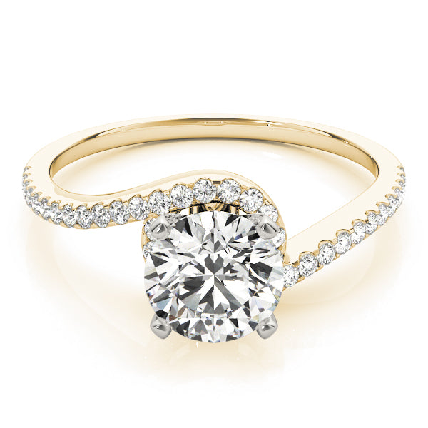Bypass Diamond Engagement Ring · 0.20 ct tw