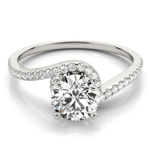 Bypass Diamond Engagement Ring · 0.20 ct tw