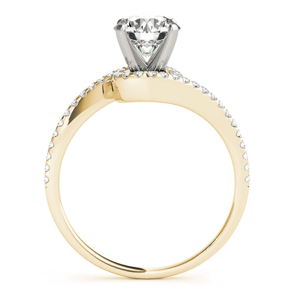 Bypass Diamond Engagement Ring · 0.20 ct tw