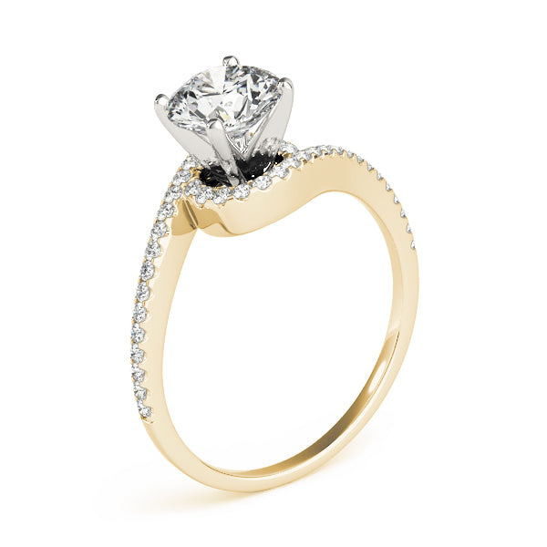 Bypass Diamond Engagement Ring · 0.20 ct tw