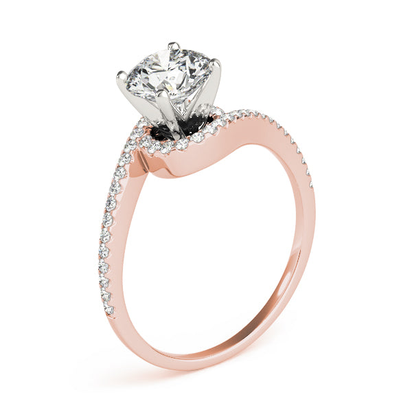 Bypass Diamond Engagement Ring · 0.20 ct tw