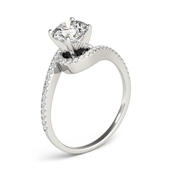 Bypass Diamond Engagement Ring · 0.20 ct tw