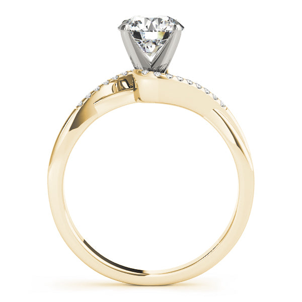 Bypass Diamond Engagement Ring · 0.09 ct tw