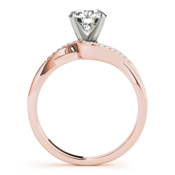 Bypass Diamond Engagement Ring · 0.09 ct tw