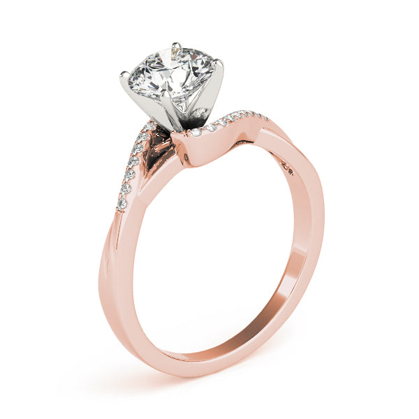 Bypass Diamond Engagement Ring · 0.09 ct tw