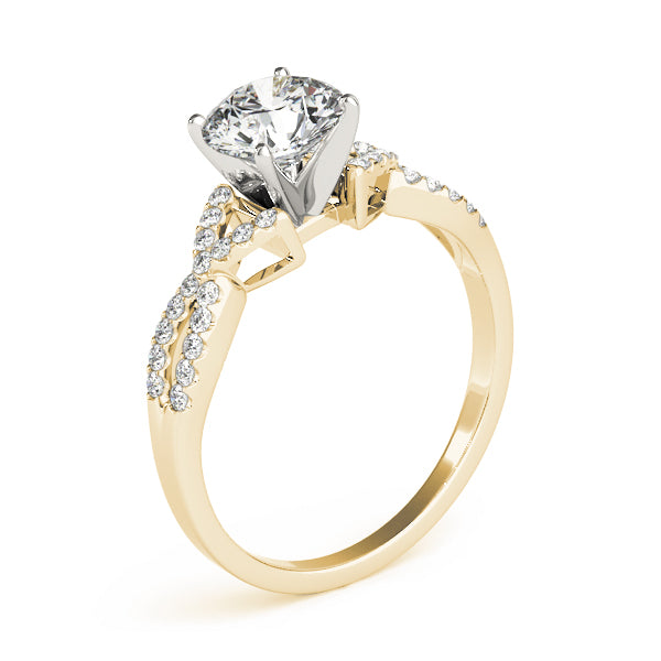 Multi-Row Diamond Engagement Ring · 0.17 ct tw
