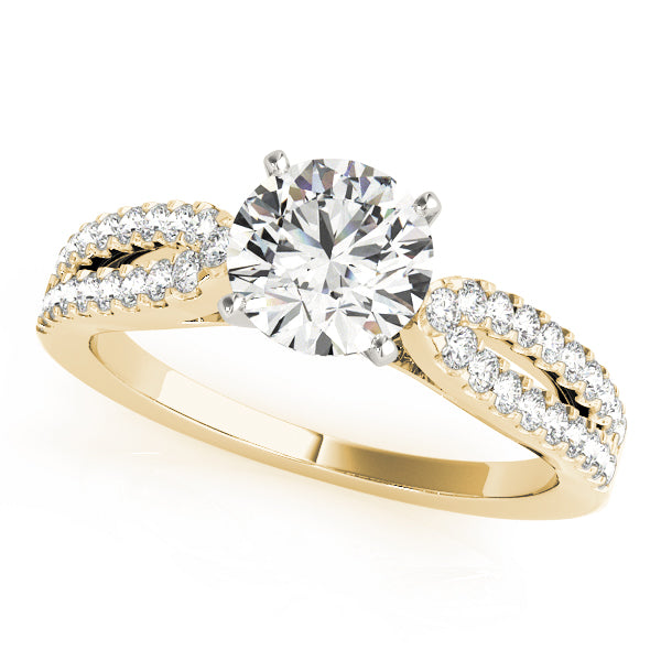 Multi-Row Diamond Engagement Ring · 0.38 ct tw