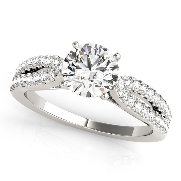 Multi-Row Diamond Engagement Ring · 0.38 ct tw