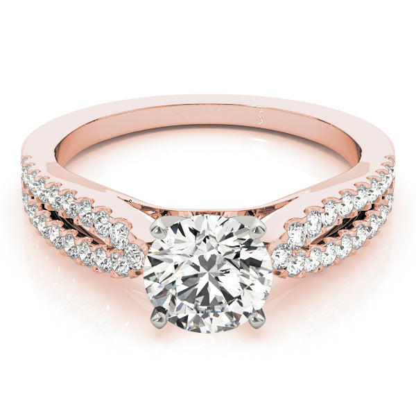 Multi-Row Diamond Engagement Ring · 0.38 ct tw