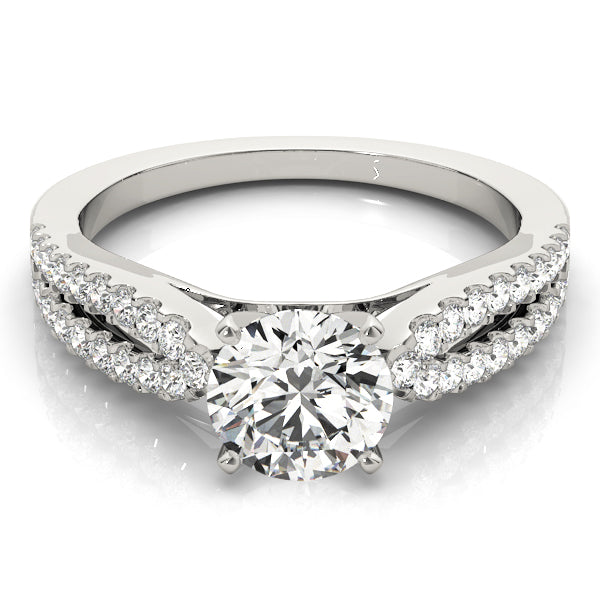 Multi-Row Diamond Engagement Ring · 0.38 ct tw