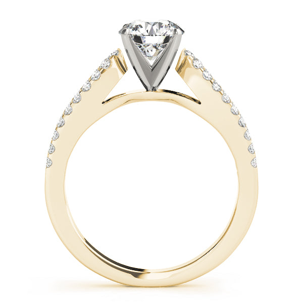 Multi-Row Diamond Engagement Ring · 0.38 ct tw