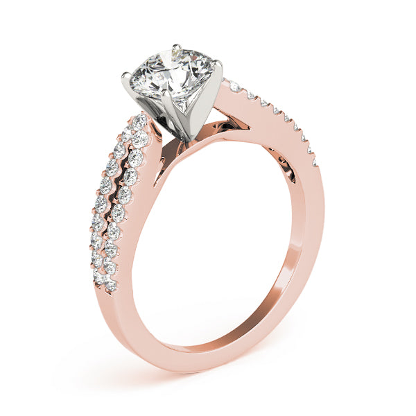 Multi-Row Diamond Engagement Ring · 0.38 ct tw