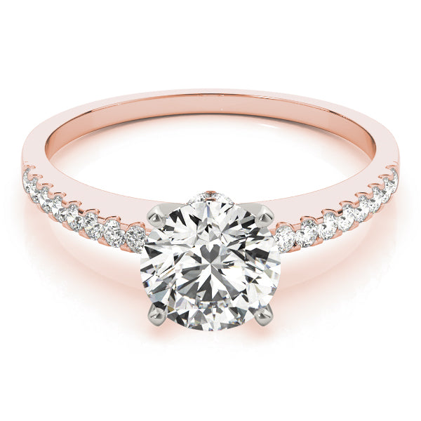 Single Row Prong Set Diamond Engagement Ring · 0.20 ct tw