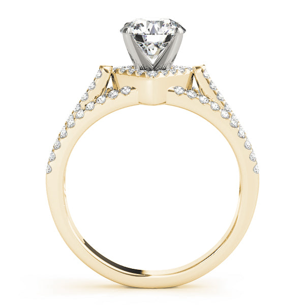 Multi-Row Diamond Engagement Ring · 0.37 ct tw