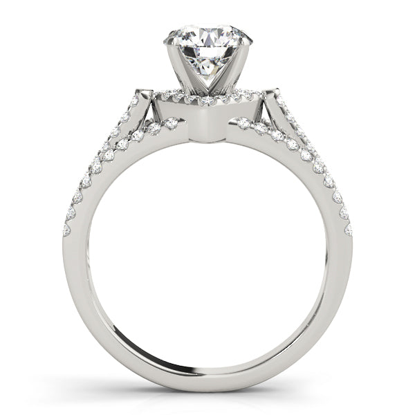 Multi-Row Diamond Engagement Ring · 0.37 ct tw