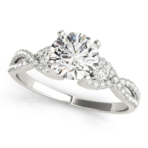 Multi-Row Diamond Engagement Ring · 0.28 ct tw