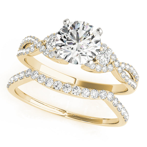 Multi-Row Diamond Engagement Ring · 0.28 ct tw