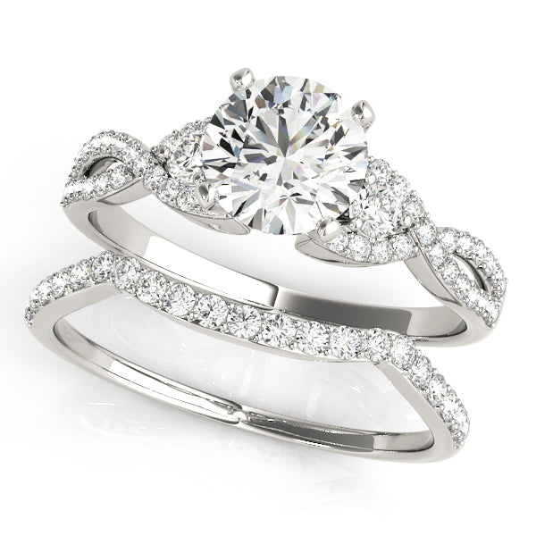 Multi-Row Diamond Engagement Ring · 0.28 ct tw