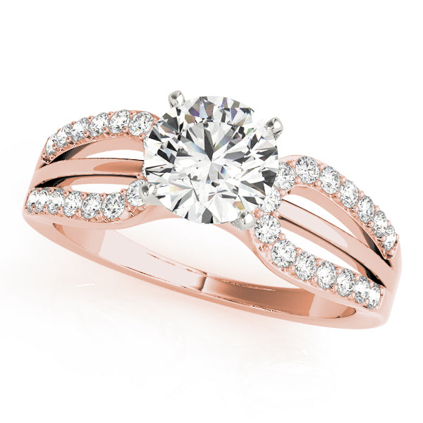 Multi-Row Diamond Engagement Ring · 0.15 ct tw