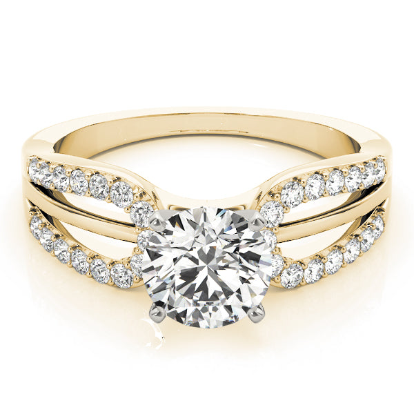 Multi-Row Diamond Engagement Ring · 0.15 ct tw