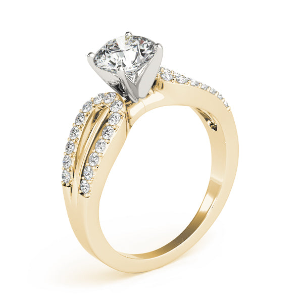 Multi-Row Diamond Engagement Ring · 0.15 ct tw