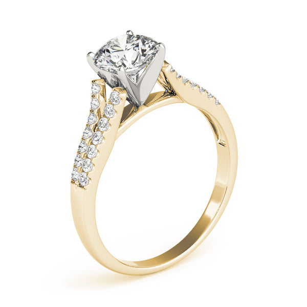 Multi-Row Diamond Engagement Ring · 0.21 ct tw