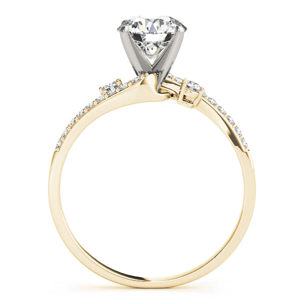 Bypass Diamond Engagement Ring · 0.13 ct tw