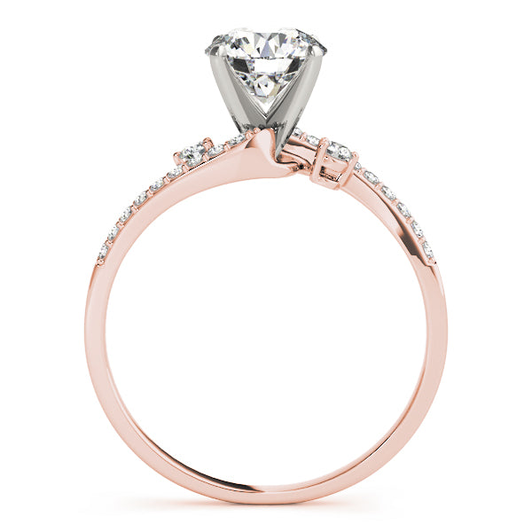 Bypass Diamond Engagement Ring · 0.13 ct tw