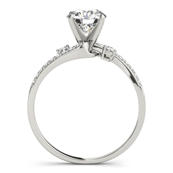 Bypass Diamond Engagement Ring · 0.13 ct tw
