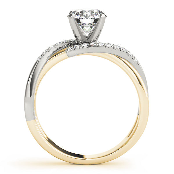 Bypass Diamond Engagement Ring · 0.11 ct tw