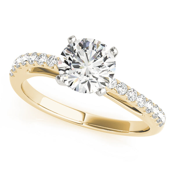 Bypass Diamond Engagement Ring · 0.26 ct tw