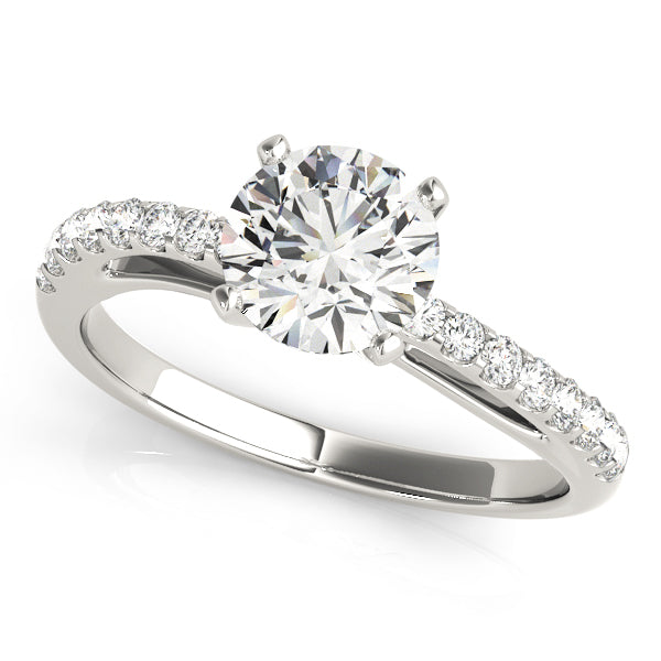 Bypass Diamond Engagement Ring · 0.26 ct tw