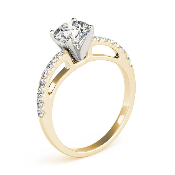 Bypass Diamond Engagement Ring · 0.26 ct tw