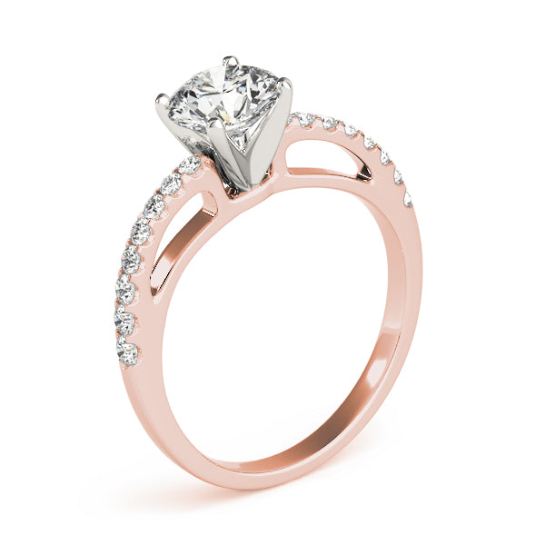 Bypass Diamond Engagement Ring · 0.26 ct tw