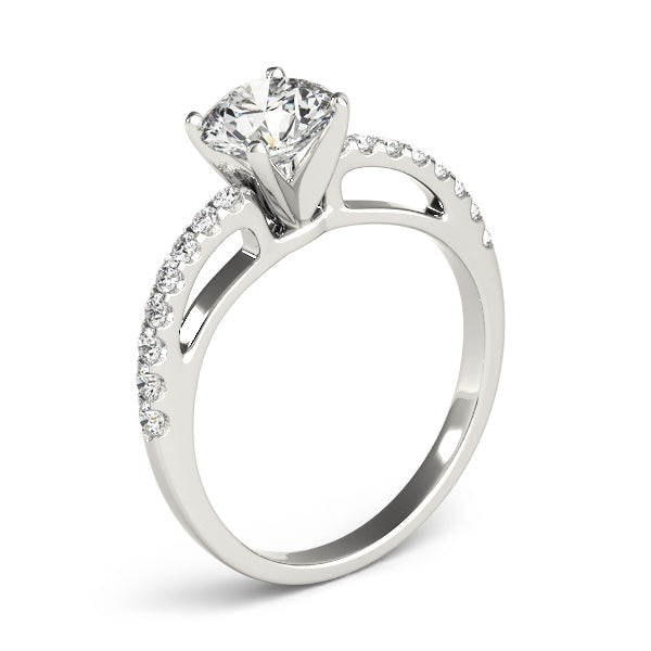 Bypass Diamond Engagement Ring · 0.26 ct tw