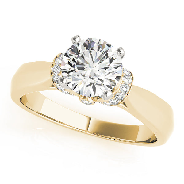 Diamond Solitaire Engagement Ring · 0.12 ct tw