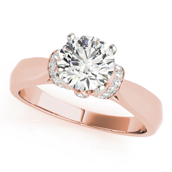 Diamond Solitaire Engagement Ring · 0.12 ct tw