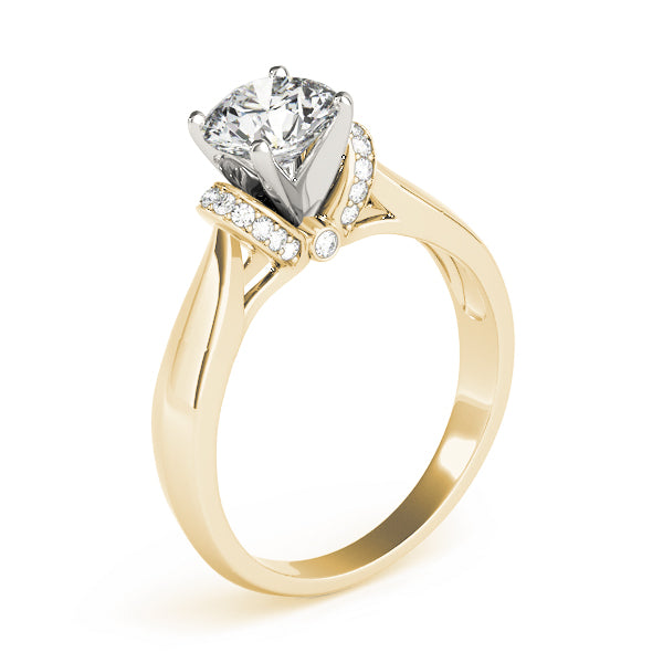 Diamond Solitaire Engagement Ring · 0.12 ct tw