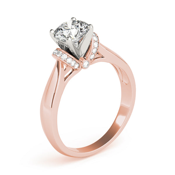 Diamond Solitaire Engagement Ring · 0.12 ct tw